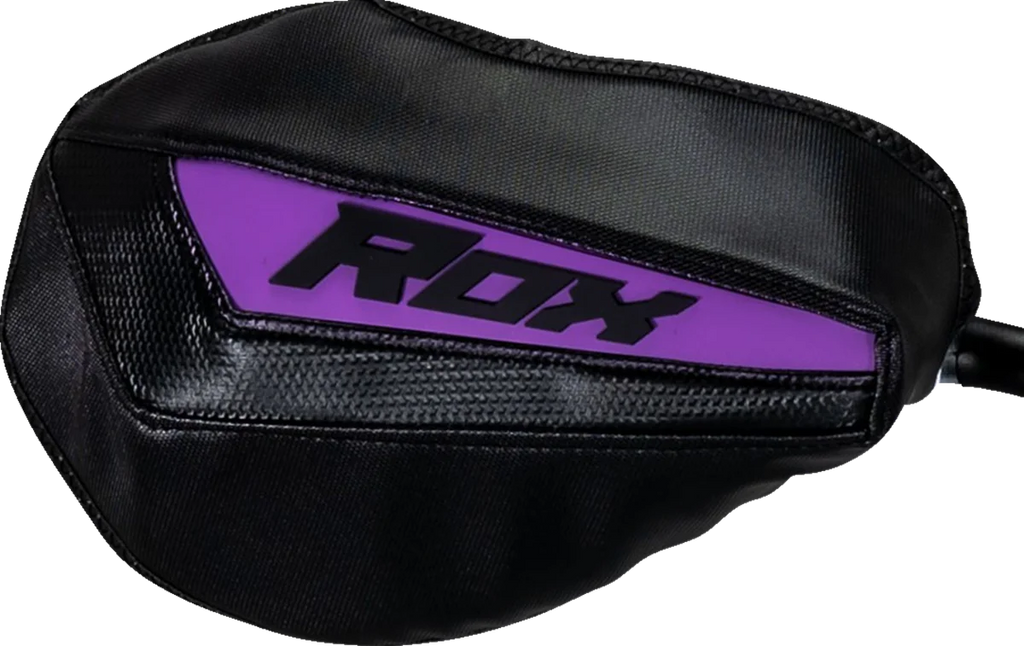 ROX SPEED FX Handguards - Generation 3 Flex-Tec - Purple FT3-HG-PUR - Side View