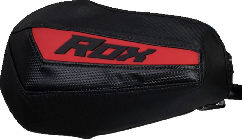 ROX SPEED FX Handguards - Generation 3 Flex-Tec - Red FT3-HG-R - Side View