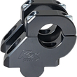 Load image into Gallery viewer, ROX SPEED FX Risers - 1-1/2" - Oversized Handlebars - Silver 3R-B17R-15M - Side View