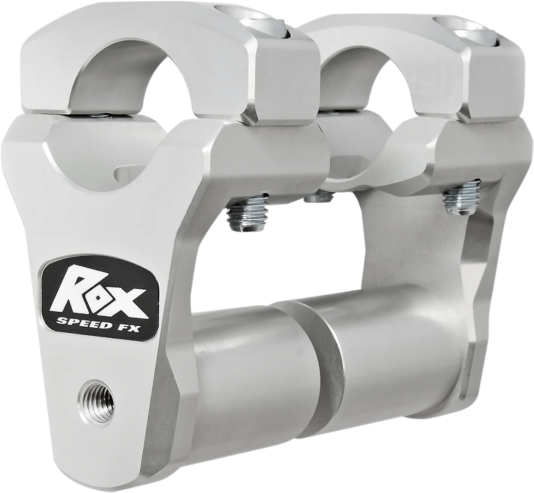 ROX SPEED FX Risers - 2" - Tenere - Black 1R-P2PPS10K - Side View