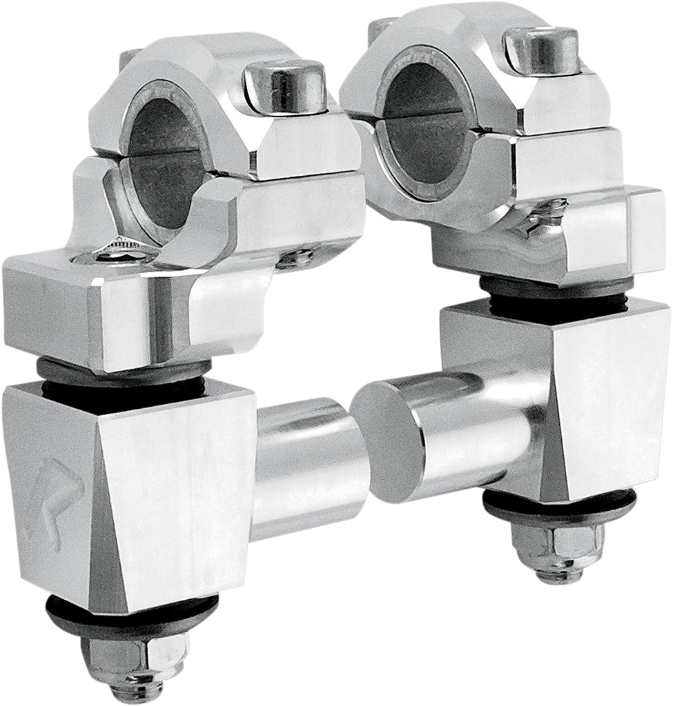 ROX SPEED FX Risers - Anti-Vibration - Black 1R-AV2PPK - Side View