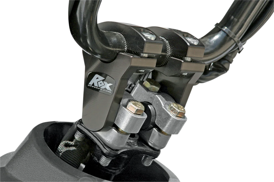 ROX SPEED FX Risers - Pivot - 2" - Black 1R-P2SS - Side View
