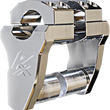 Load image into Gallery viewer, ROX SPEED FX Risers - Pivot - 2" - Chrome 4R-P2RX-02 - Main Product View