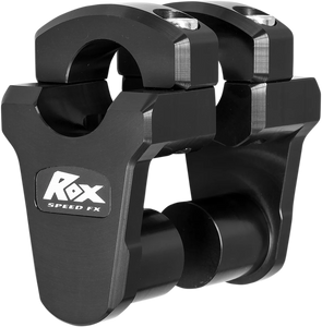ROX SPEED FX Risers - Pivoting - 2" - Oversized Handlebars - Black 1R-P2PPK - Main Product View