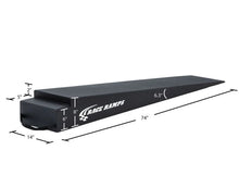 Load image into Gallery viewer, Race Ramps 8in. Extra Long Trailer Ramp - 6.3 Degree Approach Angle