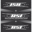 Load image into Gallery viewer, Race Shop Industries Bar Pad - Round - Black BPR-B - Main Product View