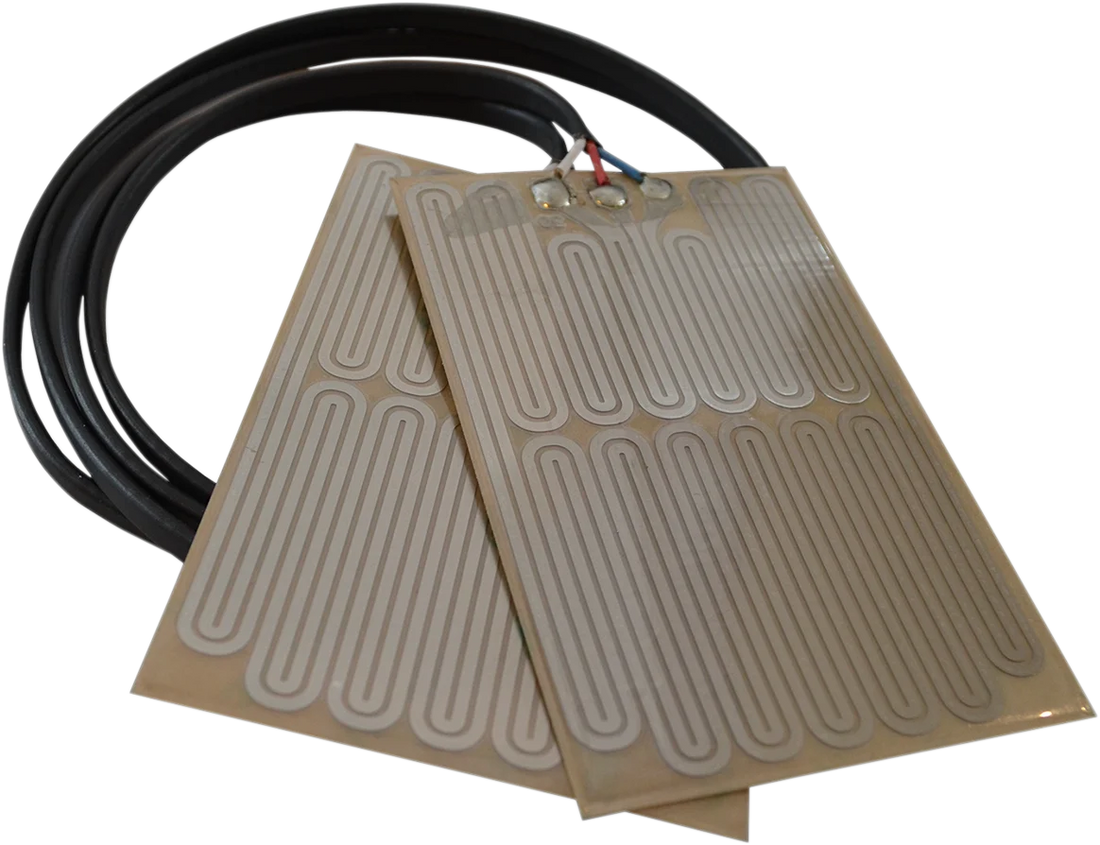 Race Shop Industries Grip Heater - Three Wire - 30 W GH-2 - Installation View