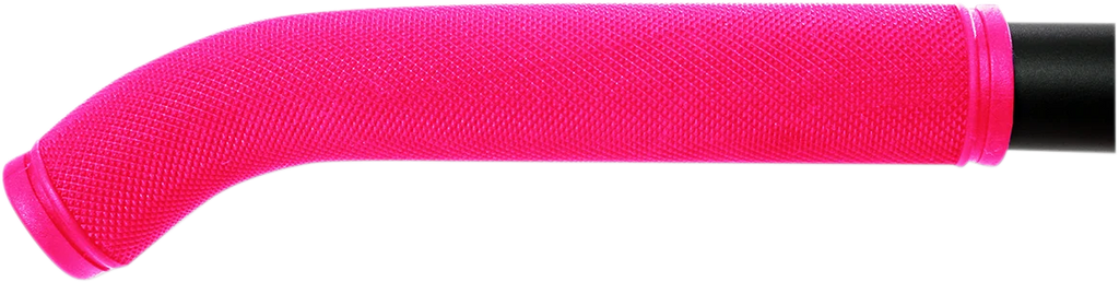 Race Shop Industries Grips - Rubber - 7" - Pink G-7 PINK - Side View