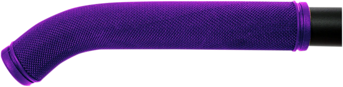 Race Shop Industries Grips - Rubber - 7" - Purple G-7 PURPLE - Side View