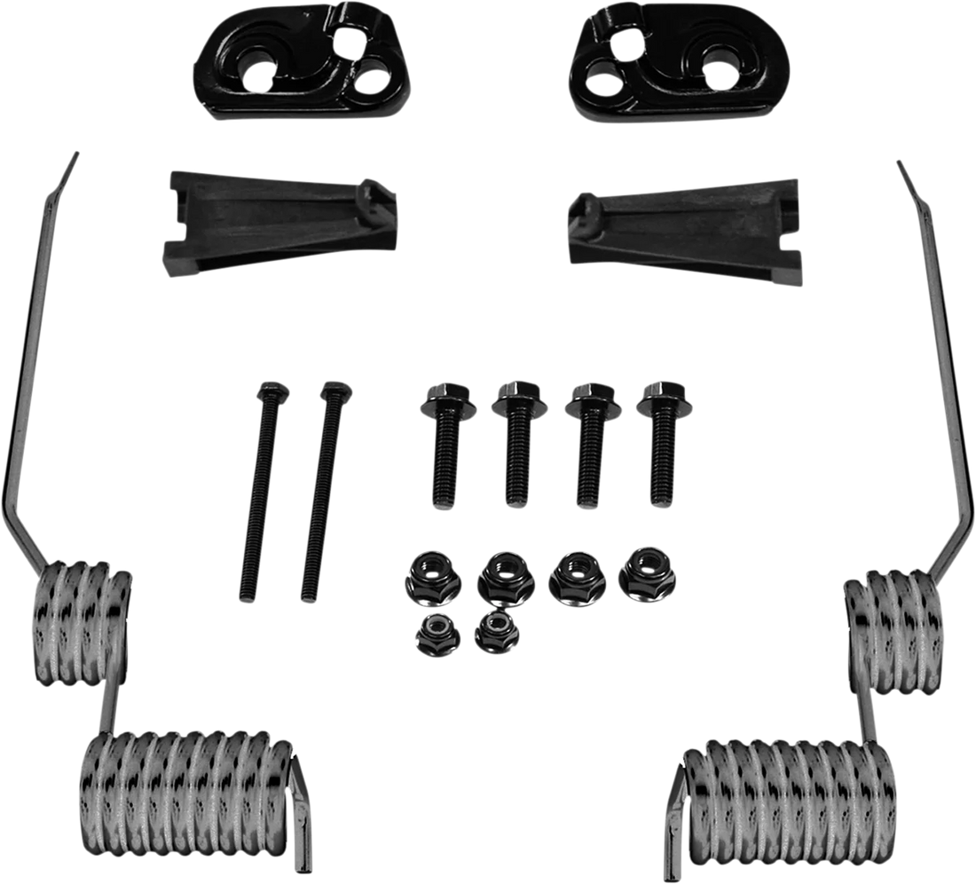 Race Shop Industries Ice Scratchers - Double Coil - Steel SS-8 - Side View