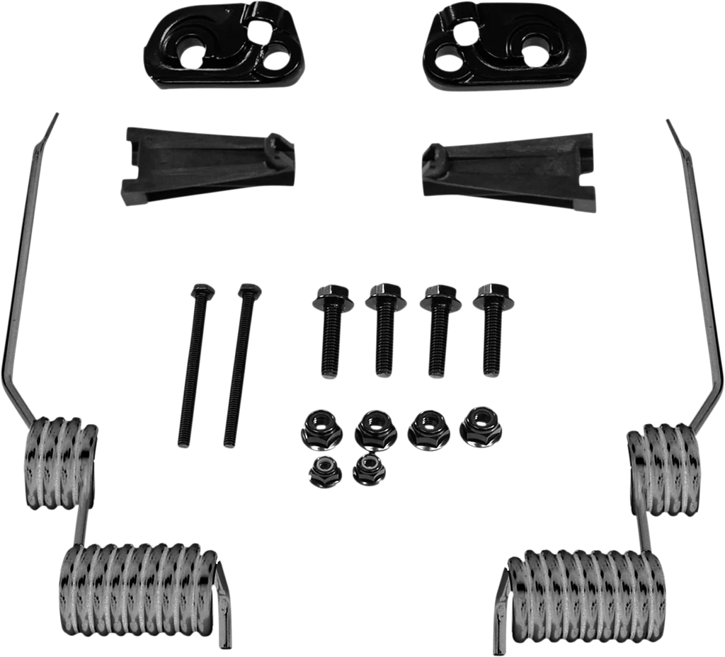 Race Shop Industries Ice Scratchers - Double Coil - Steel SS-8 - Side View