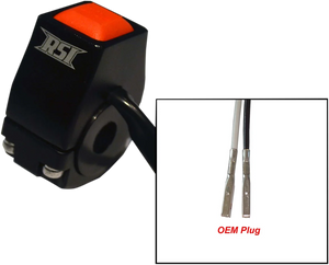 Race Shop Industries Kill Switch Button KS-S1-BLACK - Main Product View
