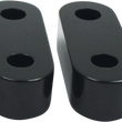 Load image into Gallery viewer, Race Shop Industries Riser Blocks - 3/4" - Polaris - Black UR-13 - Side View