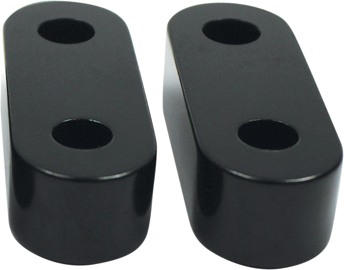 Race Shop Industries Riser Blocks - 3/4" - Polaris - Black UR-13 - Side View