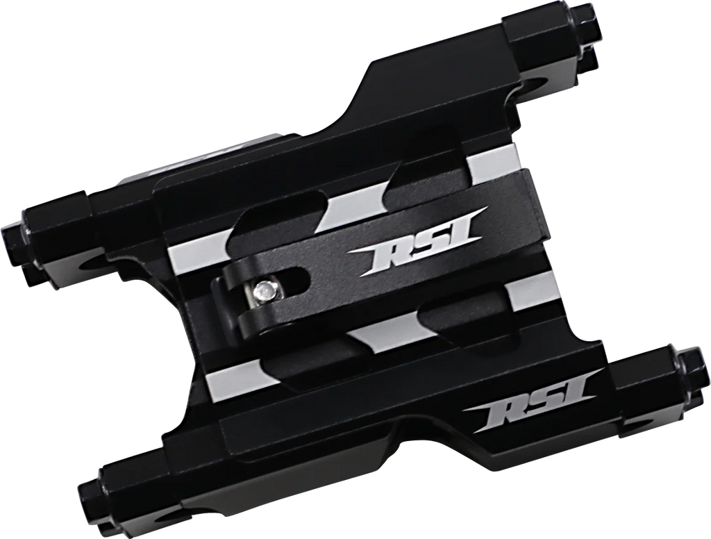 Race Shop Industries Risers - Adjustable - 4" - 6" - Black RA-46 - Main Product View