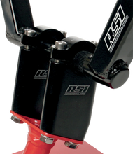 Load image into Gallery viewer, Race Shop Industries Risers - Angled - 15° - 3" - Black AR-3B-15 - Side View