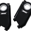 Load image into Gallery viewer, Race Shop Industries Risers - Angled - 30° - 3" - Black AR-3B-30 - Main Product View