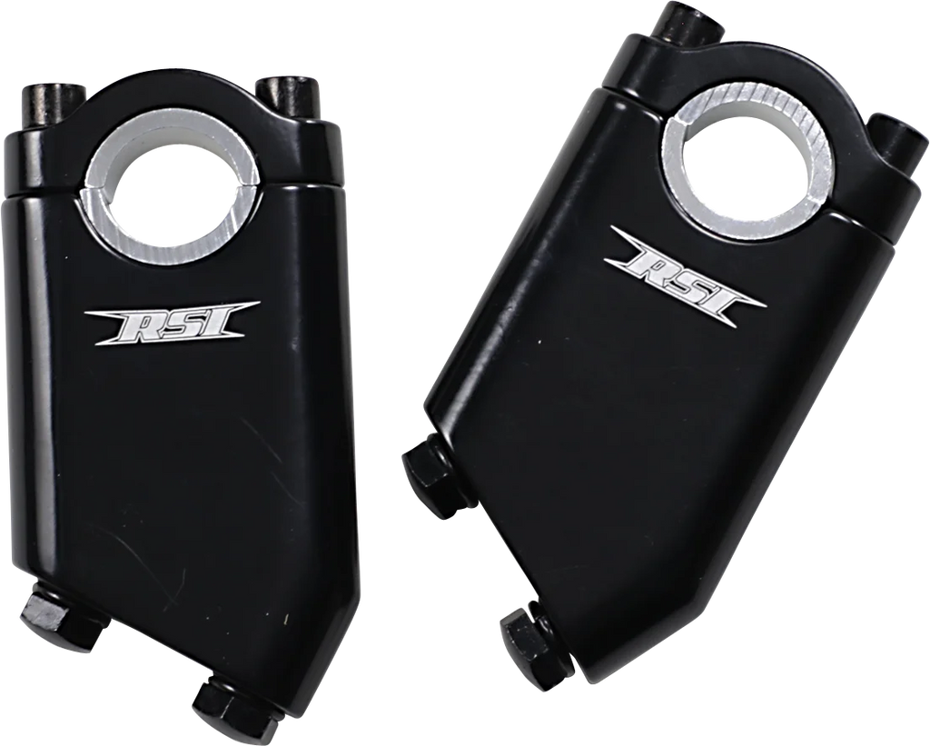 Race Shop Industries Risers - Angled - 30° - 3" - Black AR-3B-30 - Main Product View