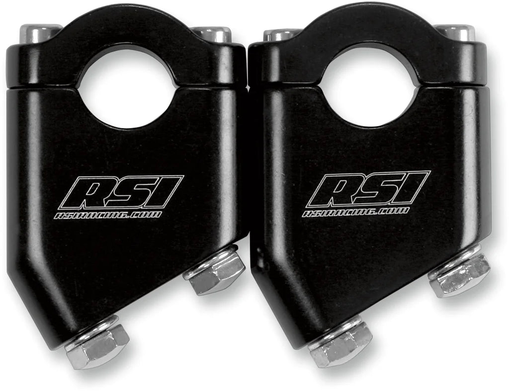 Race Shop Industries Risers - Angled - 40° - 4" - Black AR-4B-30 - Main Product View