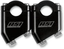 Load image into Gallery viewer, Race Shop Industries Risers - Angled - 40° - 4" - Black AR-4B-30 - Main Product View