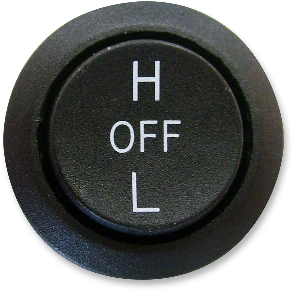 Race Shop Industries Rocker Switch - Heater - Round SW-1 - Main Product View