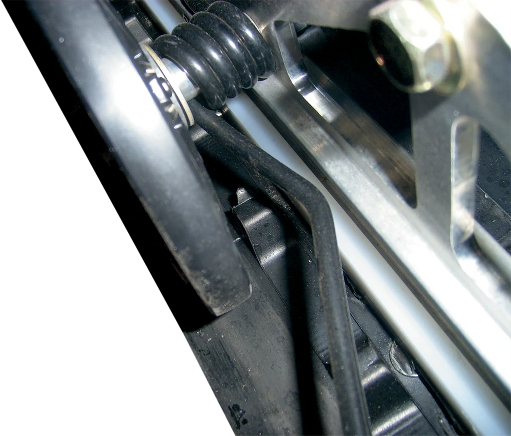 Race Shop Industries Waycool Snow/Ice Scratcher Replacement Spring - Left SS-1-RL - Back View