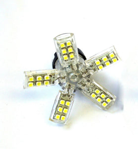 Race Sport 1156 Spyder 5050 LED Replacement Bulb (Amber) (Pair)