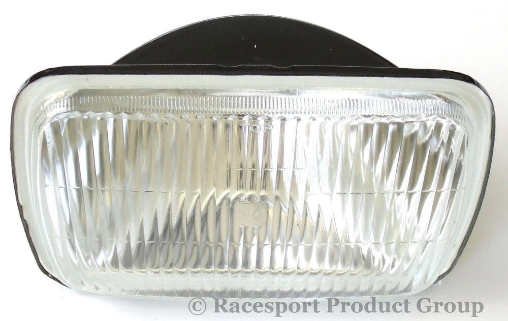 Race Sport 7x6in OEM Headlight Conversion Lens holds H4 Bulbs (Individual)
