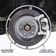 Load image into Gallery viewer, Race Sport Bluetooth 15.5inch LED Wheel Light Kits - 16 Million colors - Chasing Function RSCSWL15-C