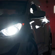 Load image into Gallery viewer, Race Sport GEN3 H11 2,700 LUX LED Headlight Kit w/ Copper Core and Pancake Fan Design H11-LED-G3-KIT - Installation View