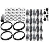 Race Star 1/2in Open End Deluxe Lug Kit (Off Set Washers) - 20 PK fits Ford