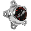 Load image into Gallery viewer, Race Star 5 Lug Cap Short Plastic Chrome (incl. Medallion &amp; Screws) - Side View