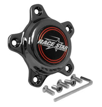 Load image into Gallery viewer, Race Star 5 Lug Cap Short Plastic Dark Star (incl. Medallion &amp; Screws) - Main Product View