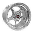 Load image into Gallery viewer, Race Star 92 Drag Star 17x10.5 5x5.5bc 6.5bs Direct Drill Dark Star Polished Wheel