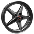 Load image into Gallery viewer, Race Star 92 Drag Star 17x9.50 5x4.75bc 6.00bs Direct Drill Met Gry Wheel