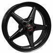 Load image into Gallery viewer, Race Star 92 Drag Star Bracket Racer 18x5 5x115BC 2.00BS Gloss Black Wheel