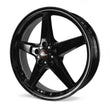 Load image into Gallery viewer, Race Star 92 Drag Star Bracket Racer 20x6 5x115BC 3.20BS Gloss Black Wheel - Main Product View