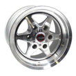 Load image into Gallery viewer, Race Star 93 Truck Star 15x10 / 6x5.50 BC / 6.63 BS / 28 Offset / 78.10 Bore / Silver/Machined Wheel