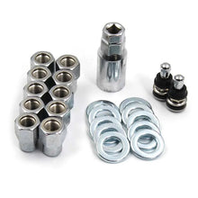 Load image into Gallery viewer, Race Star Pro Forged Open End Deluxe Lug Kit 1/2in. Open .50in. Shank 13/16in. Head - Set of 10