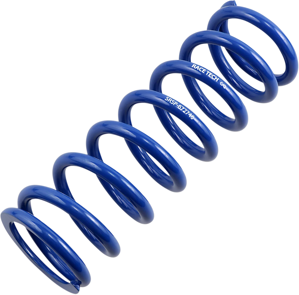 Race Tech Front Spring - Blue - Sport Series - Spring Rate 258 lbs/in - Main Product View