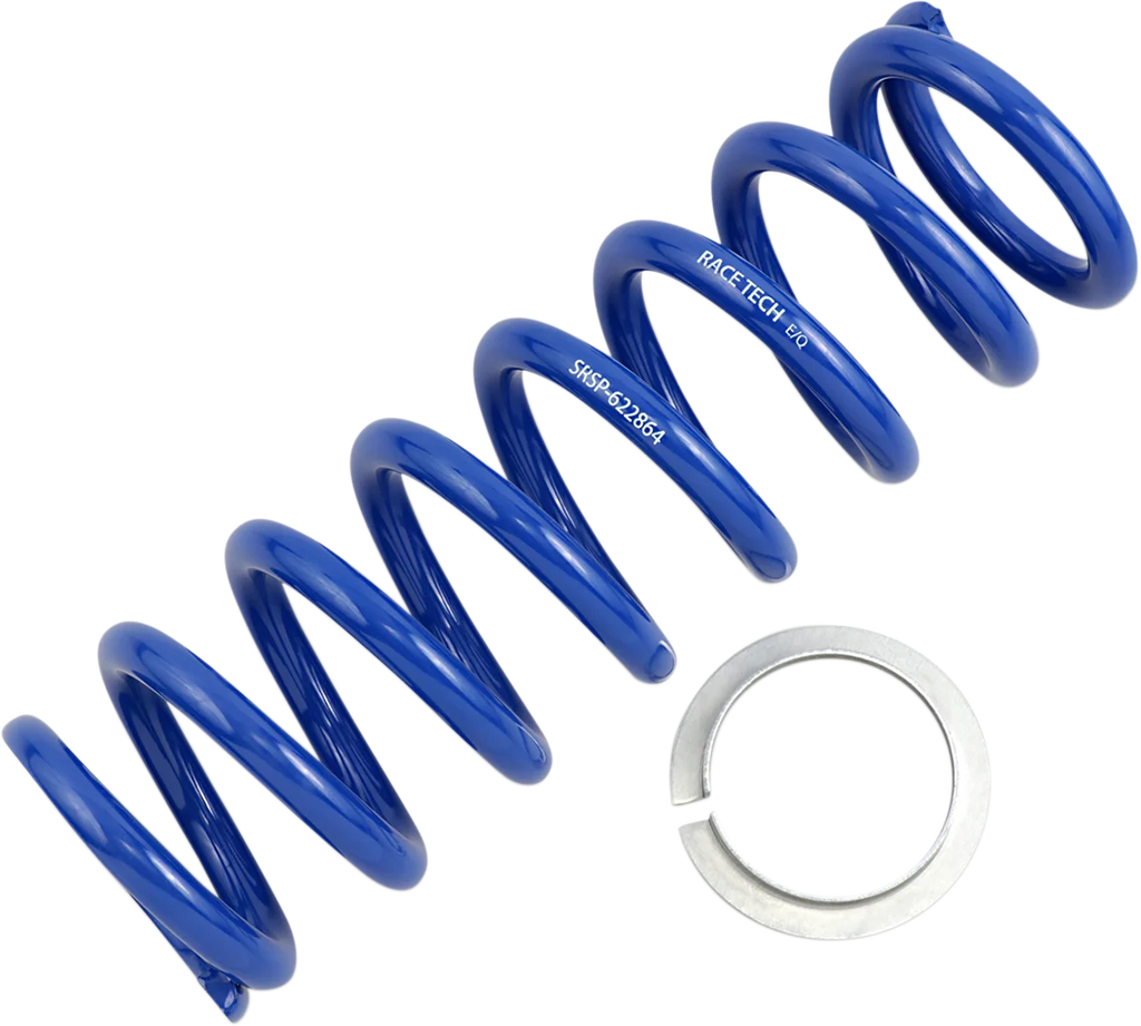Race Tech Front Spring - Blue - Sport Series - Spring Rate 358 lbs/in - Main Product View