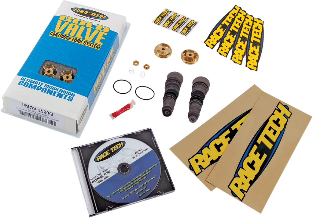 Race Tech Gold Valve Fork Kit - Main Product View