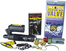Load image into Gallery viewer, Race Tech Gold Valve Shock Kit - 36 mm - Side View