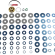 Load image into Gallery viewer, Race Tech Gold Valve Shock Kit - 44 mm - Main Product View