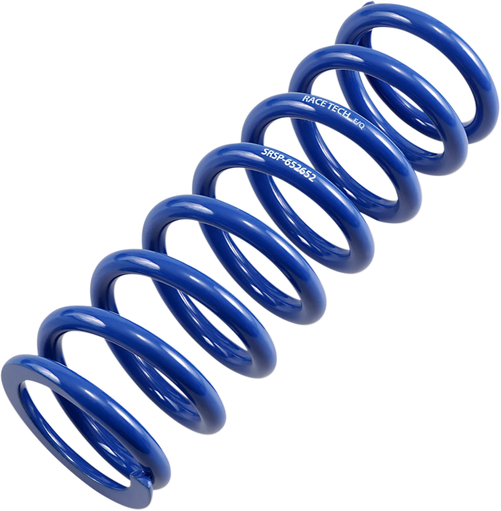 Race Tech Rear Spring - Blue - Race Series - Spring Rate 290 lbs/in - Main Product View