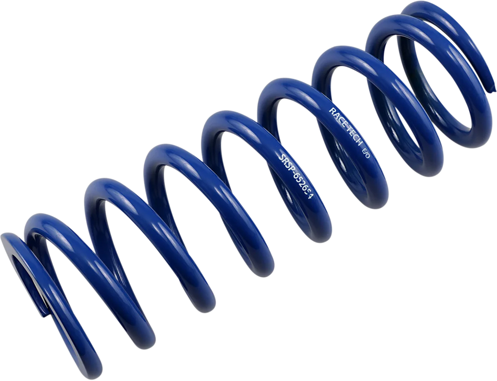Race Tech Rear Spring - Blue - Race Series - Spring Rate 300 lbs/in - Main Product View