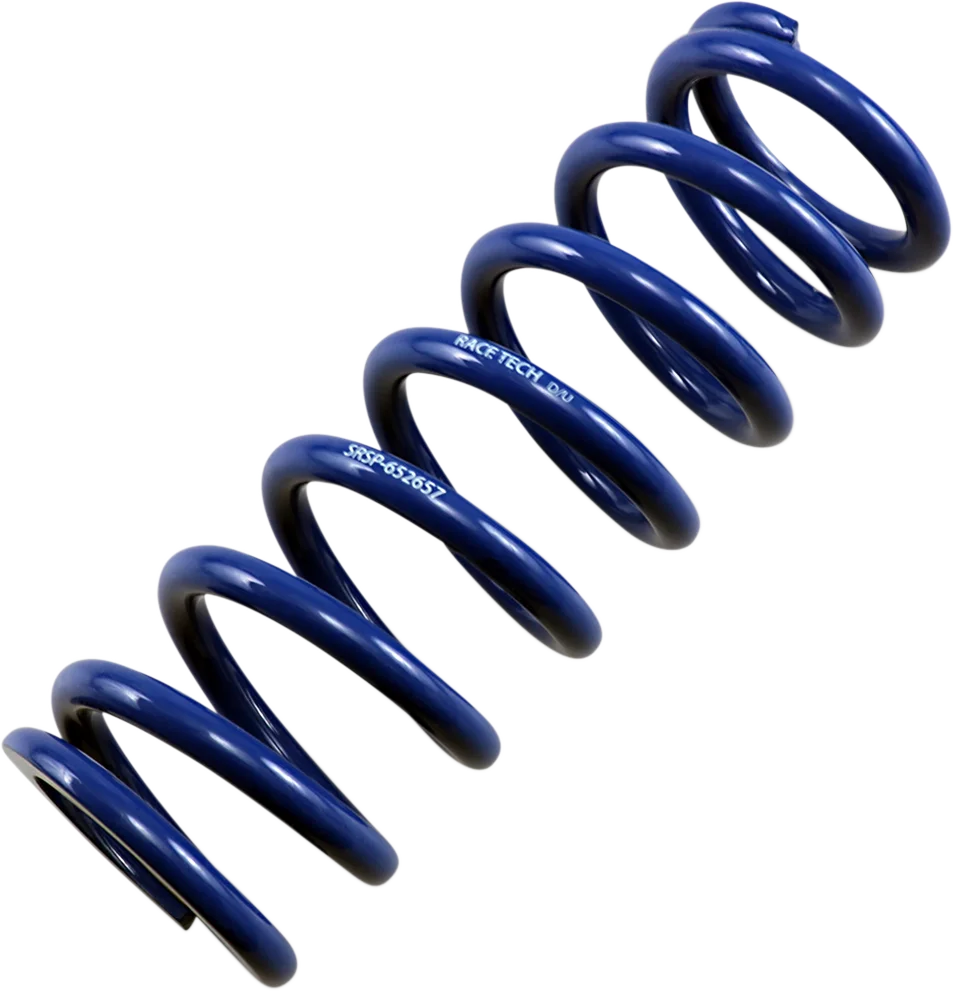 Race Tech Rear Spring - Blue - Race Series - Spring Rate 319.19 lbs/in - Main Product View