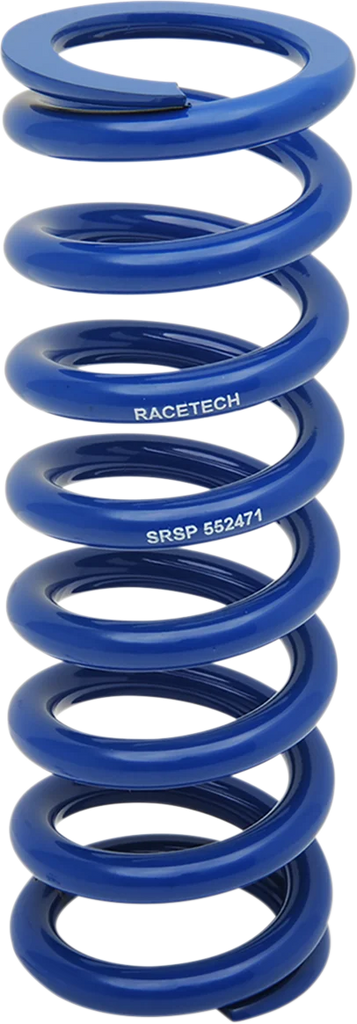 Race Tech Rear Spring - Blue - Sport Series - Spring Rate 397.59 lbs/in - Main Product View
