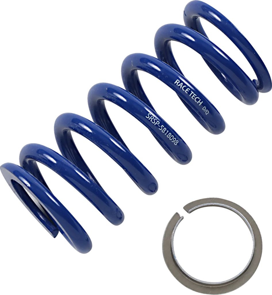 Race Tech Rear Spring - Blue - Sport Series - Spring Rate 548.78 lbs/in - Main Product View