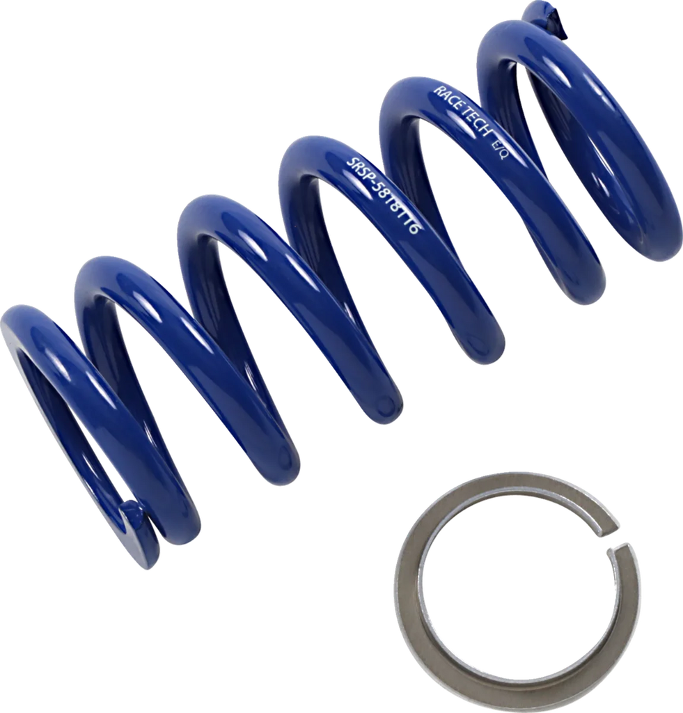 Race Tech Rear Spring - Blue - Sport Series - Spring Rate 649.58 lbs/in - Main Product View